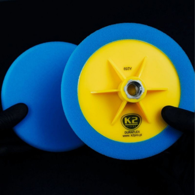 DURAFLEX HARD ABRASIVE FOAM PAD BLUE M-14
